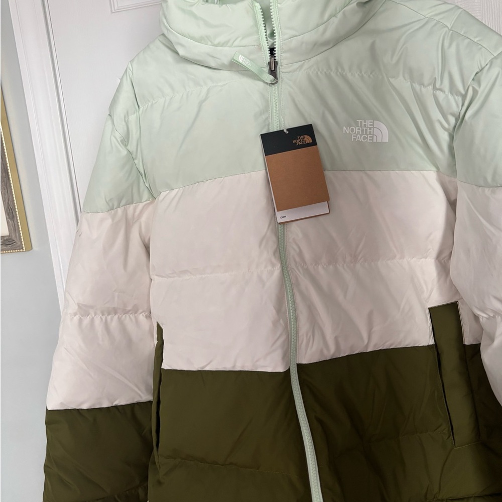 The North Face Frost Fall Pale Green Jacket XXL